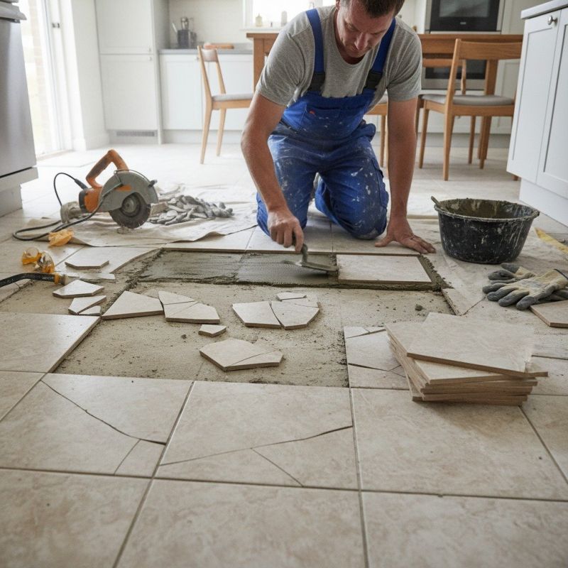 Local Tile Service pros at work